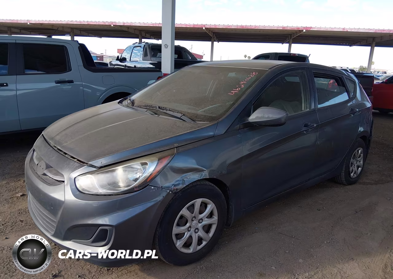 2013 Hyundai Accent Gs VIN:KMHCT5AE8DU086082 - 6