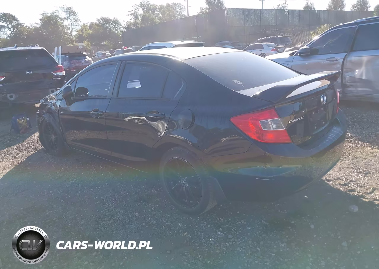2012 Honda Civic Lx VIN:19XFB2F50CE313502 - 3