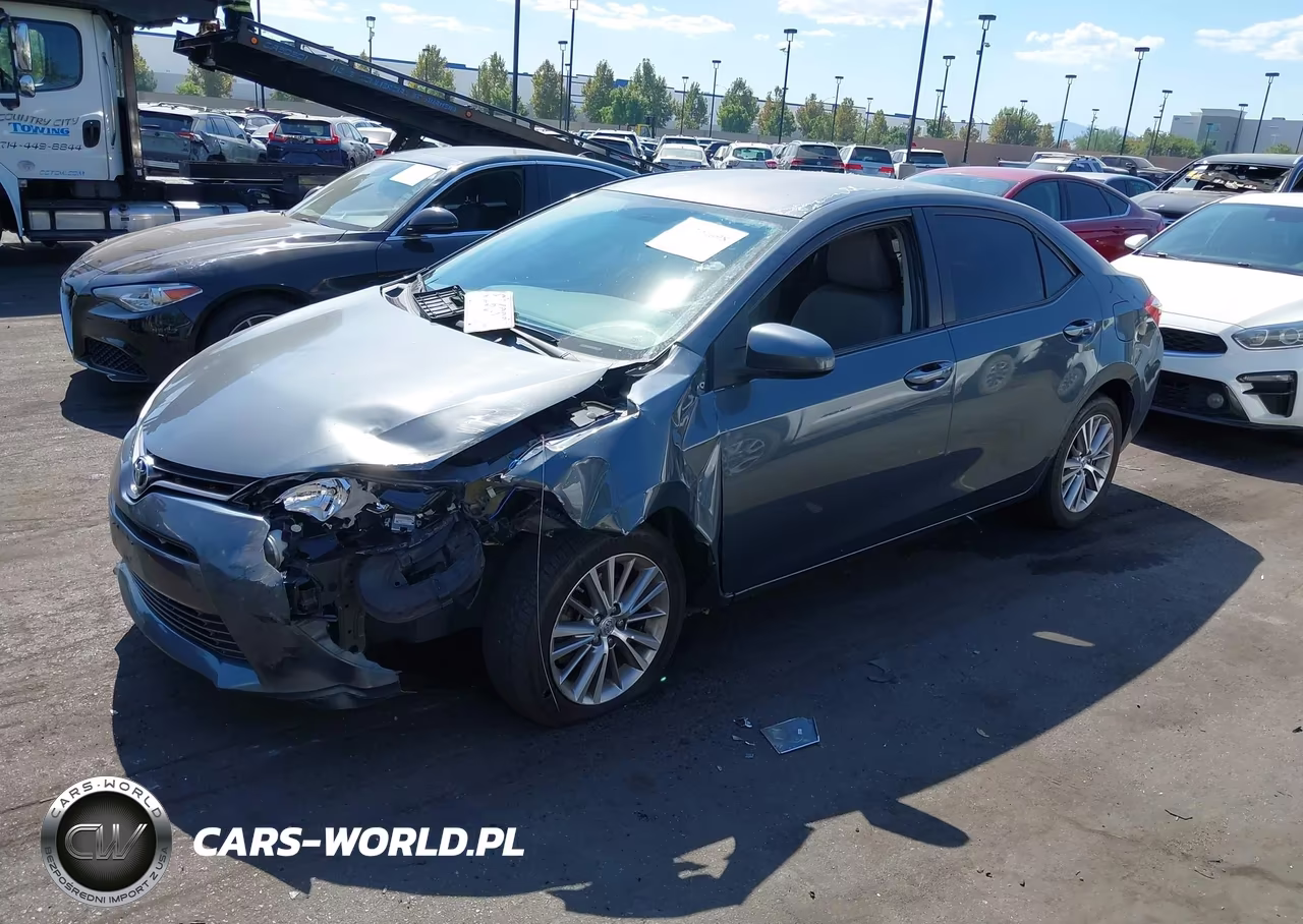 2015 Toyota Corolla Le Plus VIN:5YFBURHE7FP247127 - 2