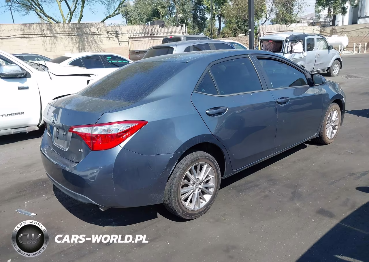 2015 Toyota Corolla Le Plus VIN:5YFBURHE7FP247127 - 4