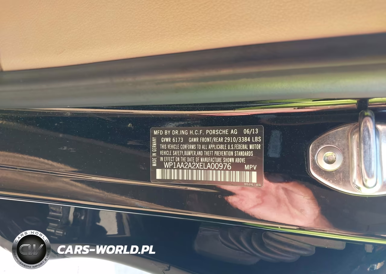 2014 Porsche Cayenne Platinum Edition VIN:WP1AA2A2XELA00976 - 9