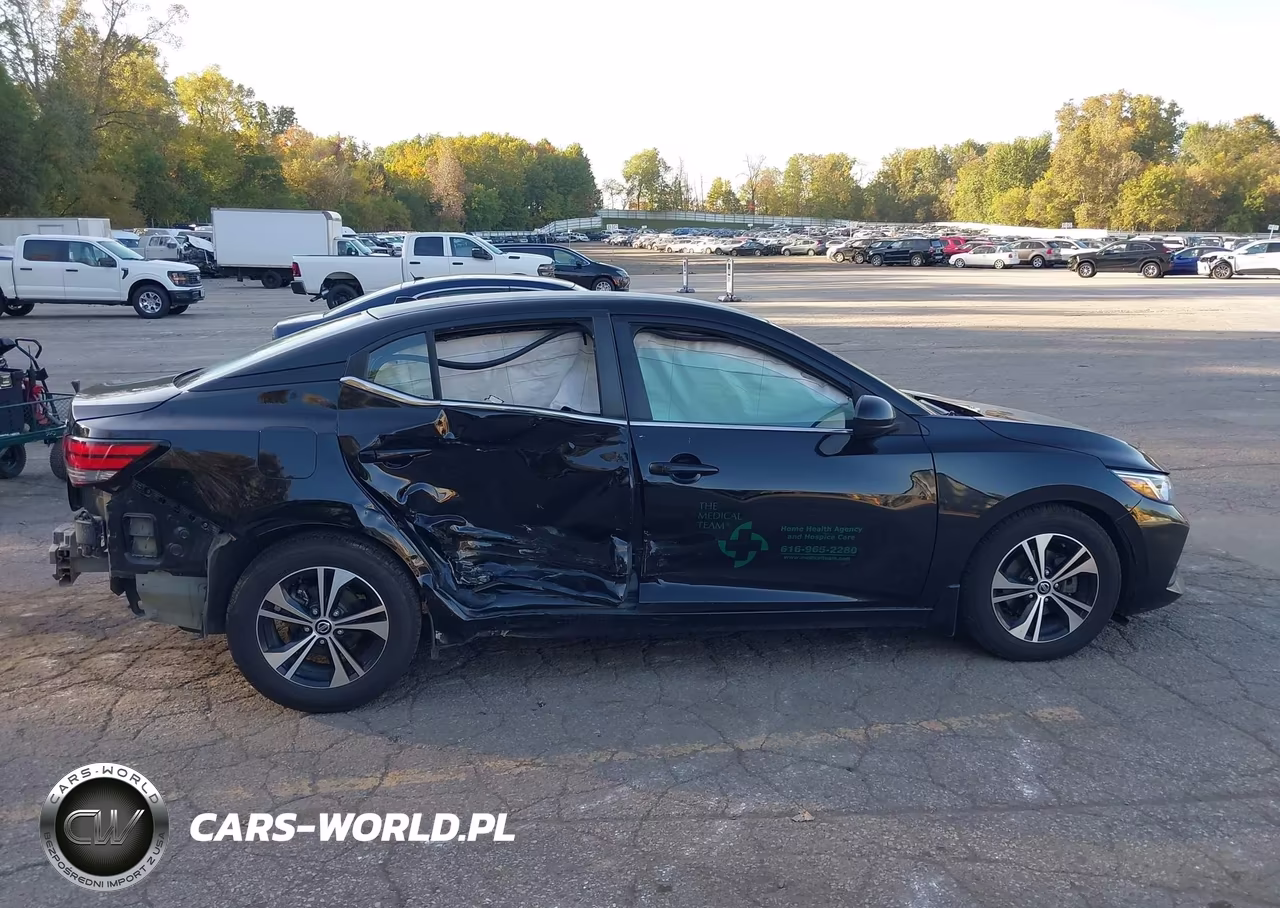 2022 Nissan Sentra Sv Xtronic Cvt VIN:3N1AB8CV4NY321334 - 14