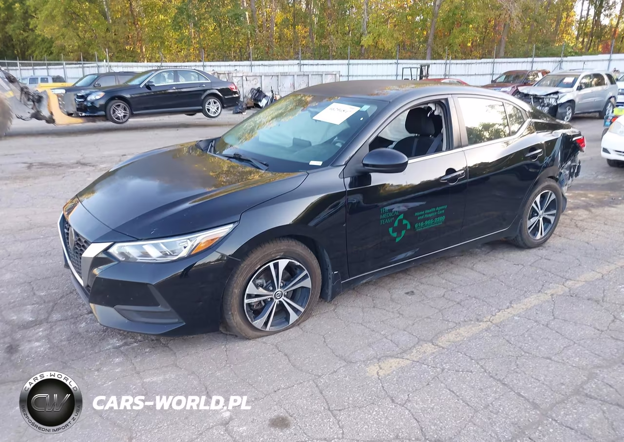 2022 Nissan Sentra Sv Xtronic Cvt VIN:3N1AB8CV4NY321334 - 2