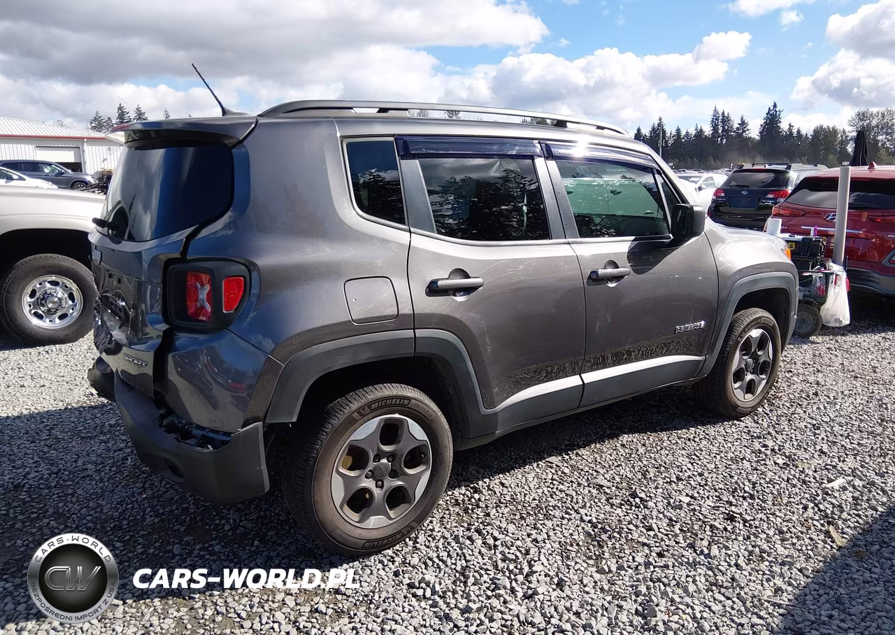 2017 Jeep Renegade Sport 4X4 VIN:ZACCJBAB1HPE46444 - 4