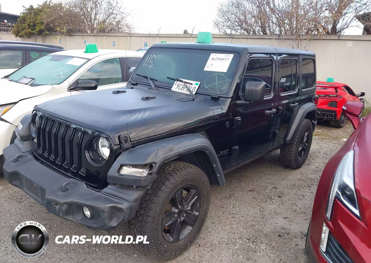 2022 Jeep Wrangler Unlimited Sport Altitude 4X4 VIN:1C4HJXDN9NW167637 - 2