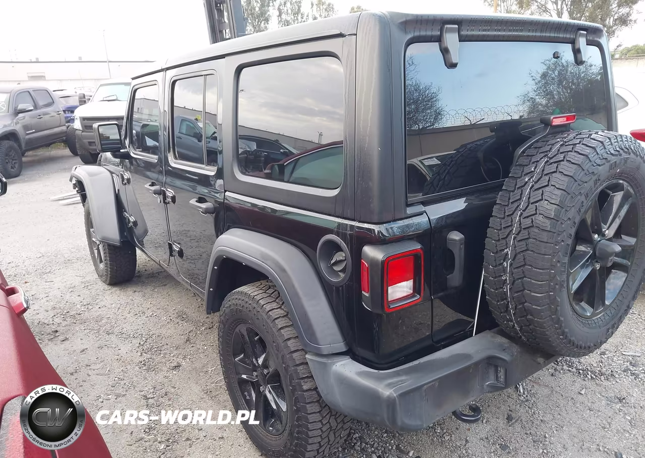 2022 Jeep Wrangler Unlimited Sport Altitude 4X4 VIN:1C4HJXDN9NW167637 - 3