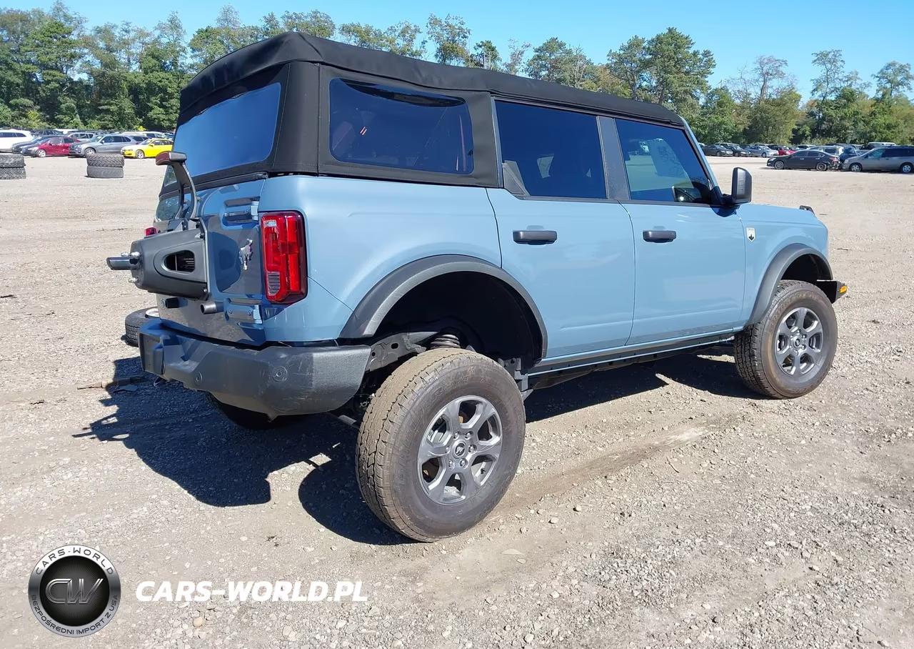 2025 Ford Bronco Big Bend VIN:1FMDE7BH0SLB25107 - 4
