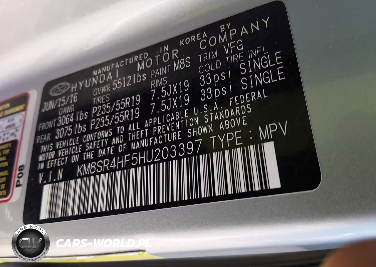 2017 Hyundai Santa Fe Se Ultimate VIN:KM8SR4HF5HU203397 - 9