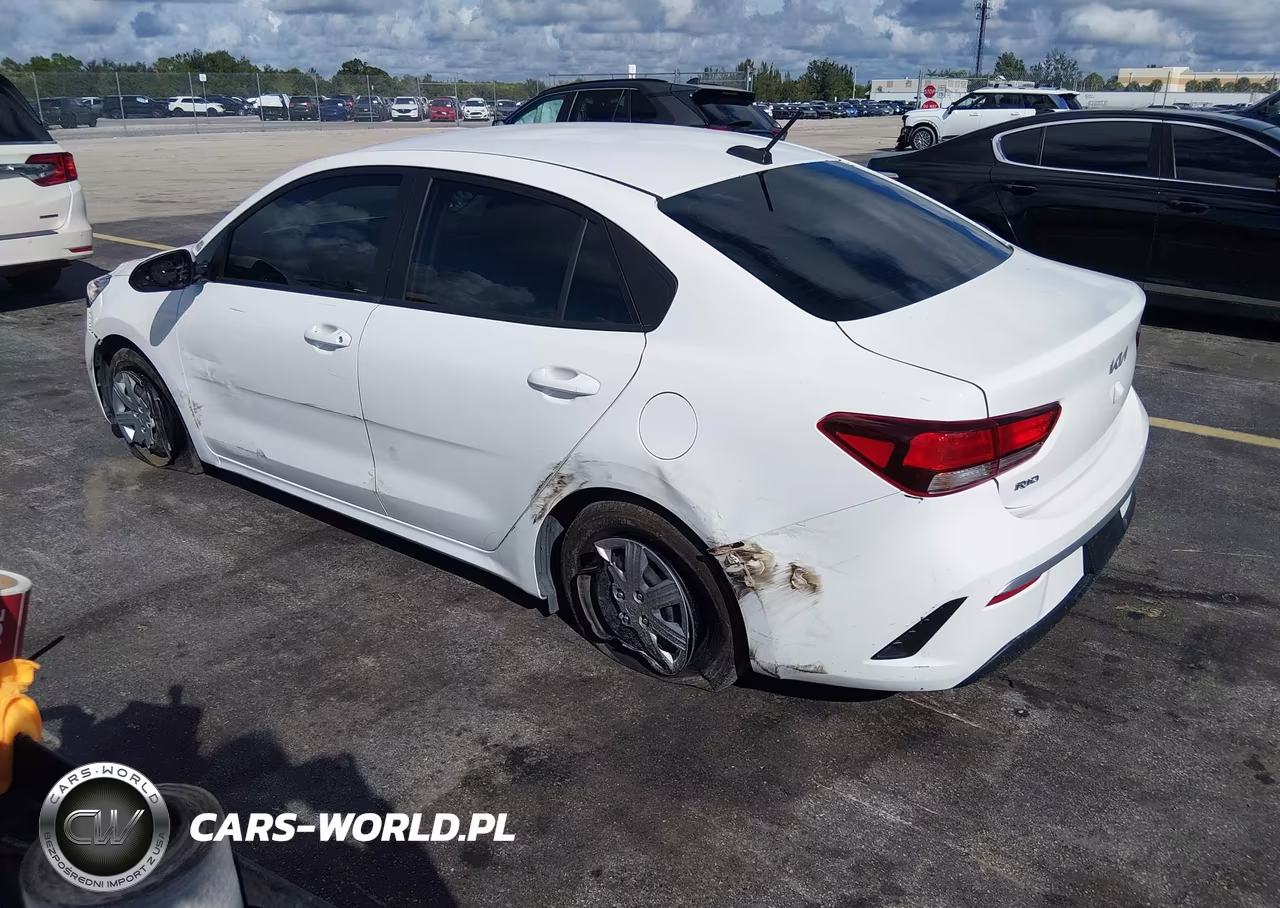 2023 Kia Rio Lx VIN:3KPA24AD7PE566200 - 3