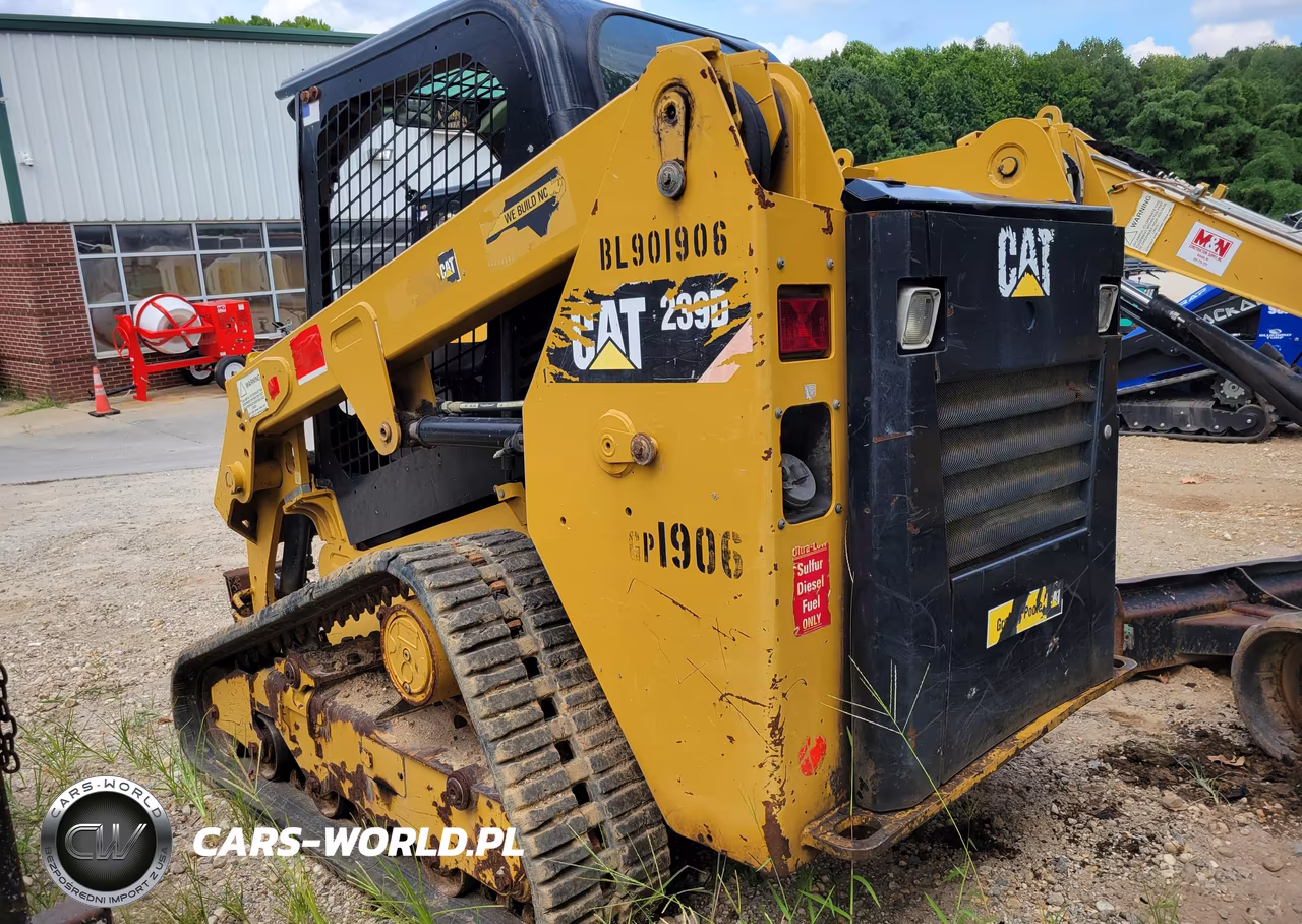 2017 Caterpillar Skid Steer 239D VIN:CAT0239DKBL901906 - 3
