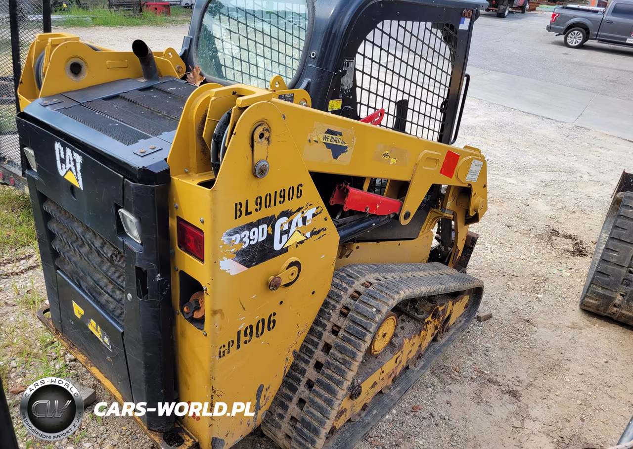 2017 Caterpillar Skid Steer 239D VIN:CAT0239DKBL901906 - 4