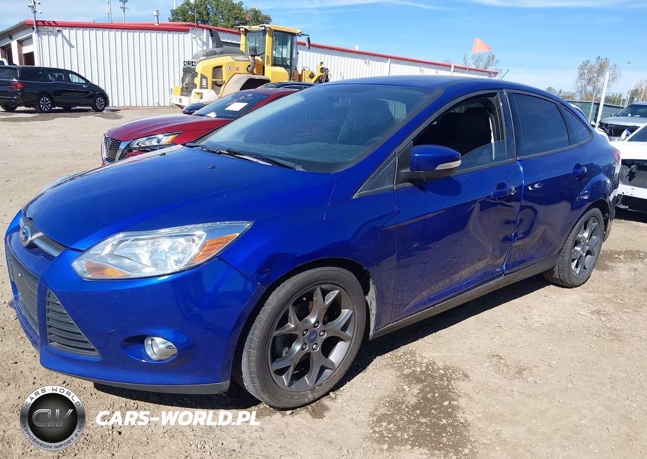 2013 Ford Focus Se VIN:1FADP3F24DL312727 - 2