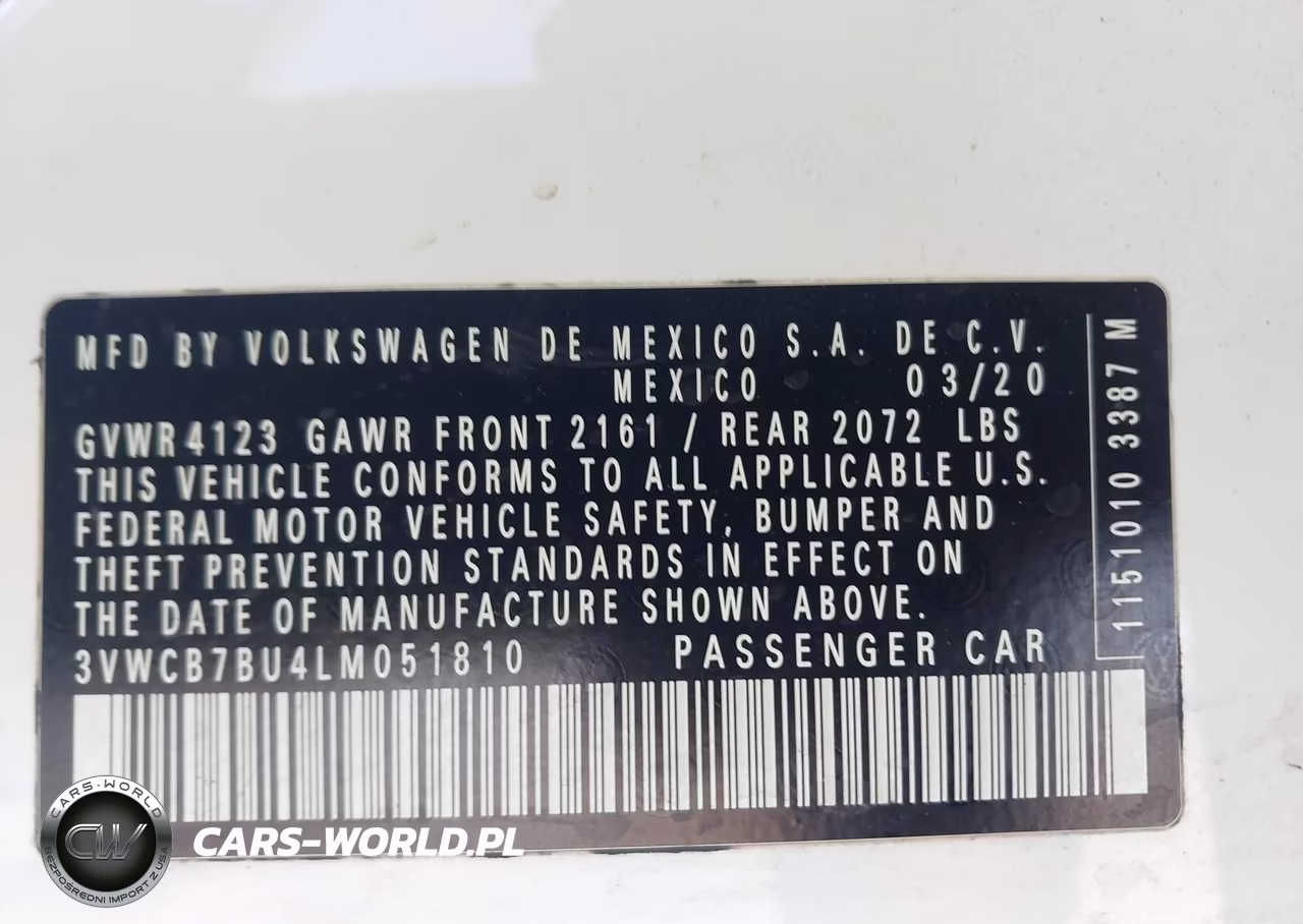 2020 Volkswagen Jetta 1.4T R-Line-1.4T S-1.4T Se VIN:3VWCB7BU4LM051810 - 9