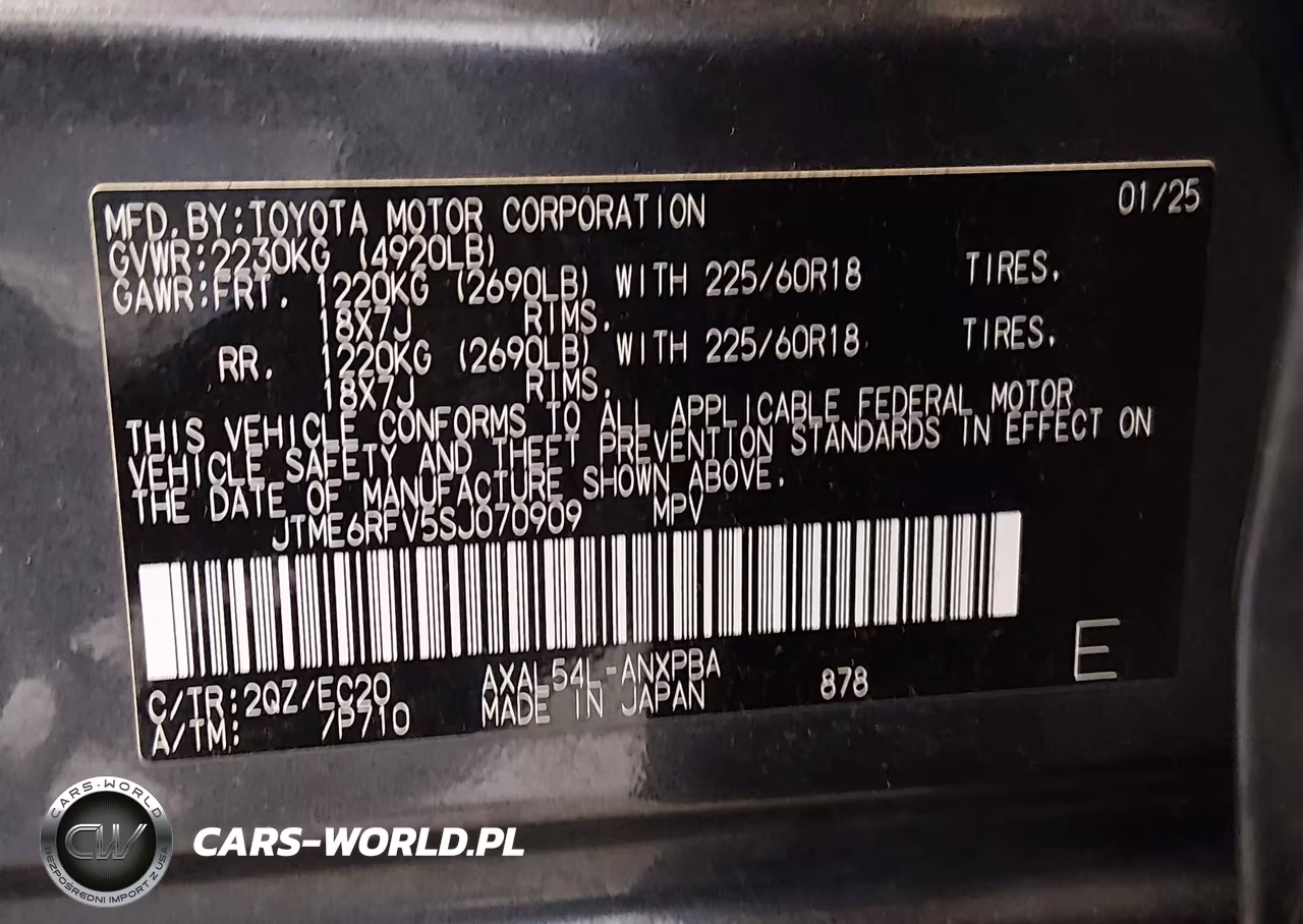 2025 Toyota Rav4 Hybrid Xse VIN:JTME6RFV5SJ070909 - 9