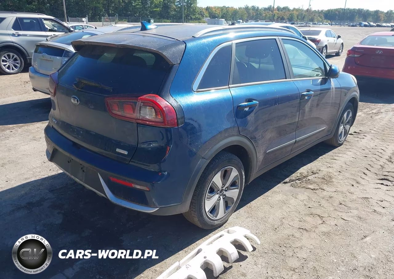 2018 Kia Niro Lx VIN:KNDCB3LC6J5128505 - 4
