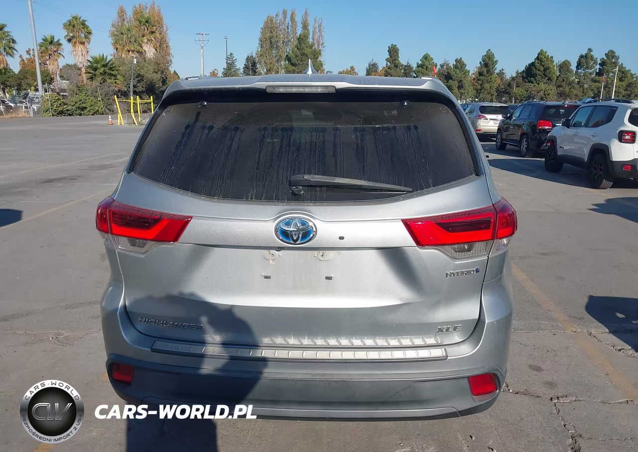2019 Toyota Highlander Hybrid Xle VIN:5TDJGRFH8KS072520 - 17