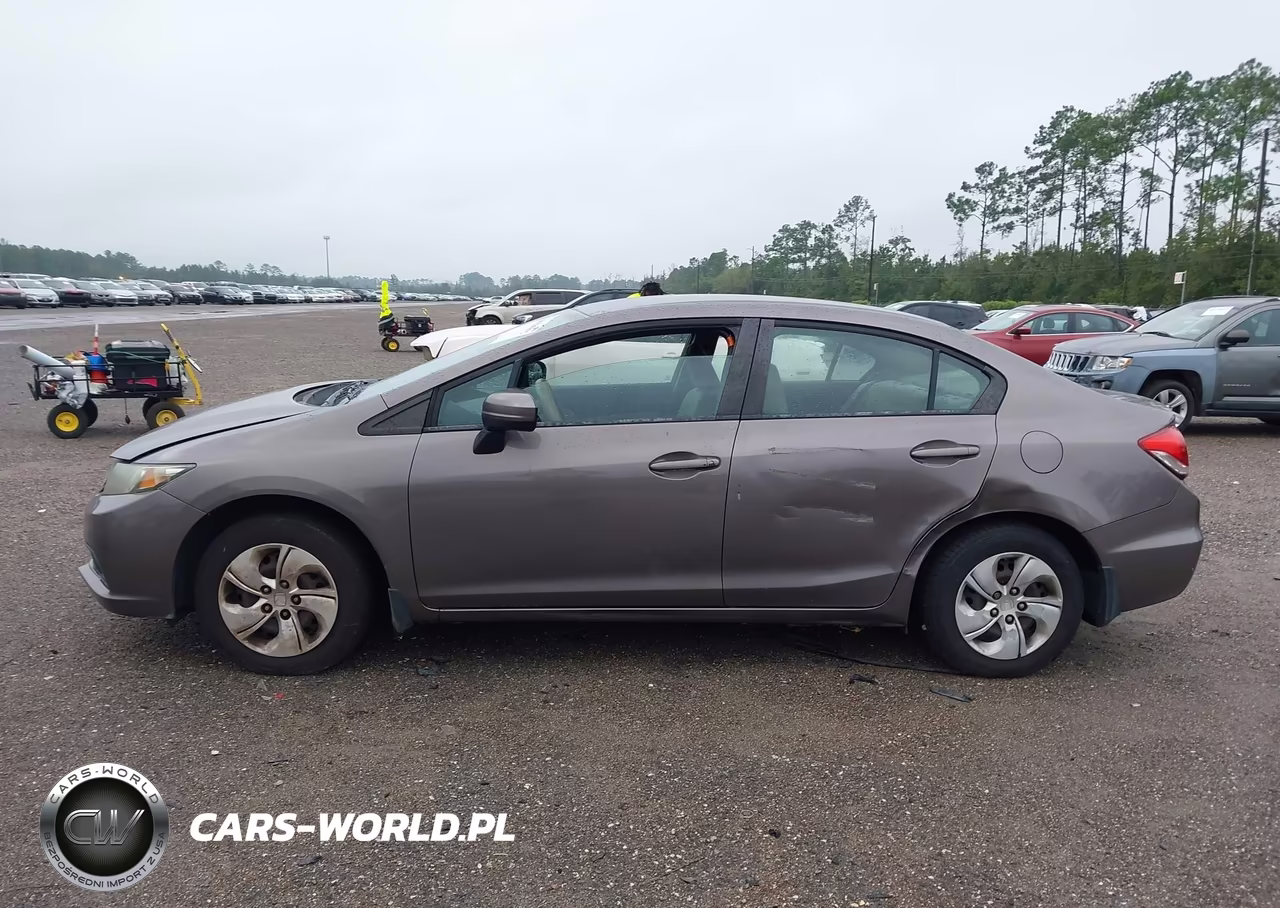 2015 Honda Civic Lx VIN:19XFB2F56FE102194 - 14