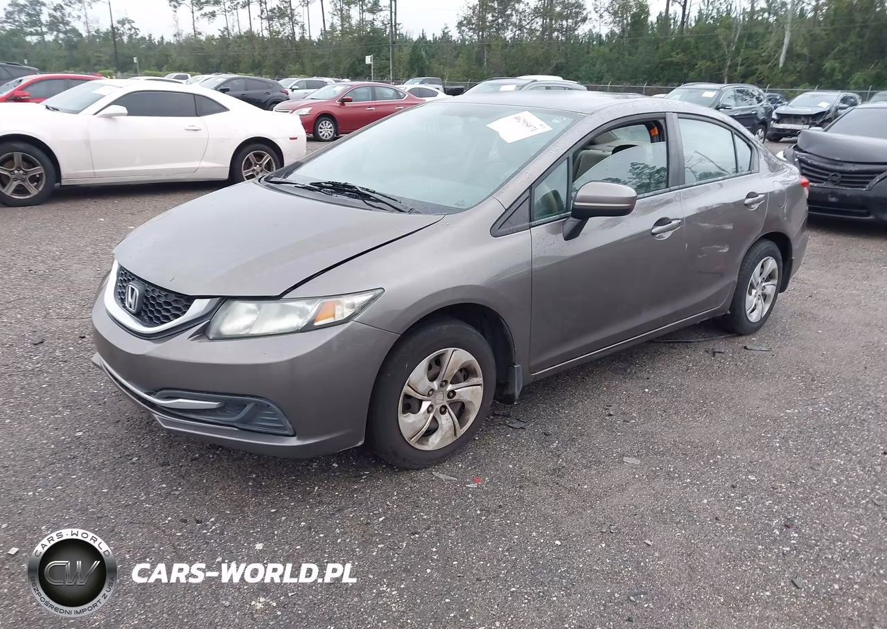 2015 Honda Civic Lx VIN:19XFB2F56FE102194 - 2