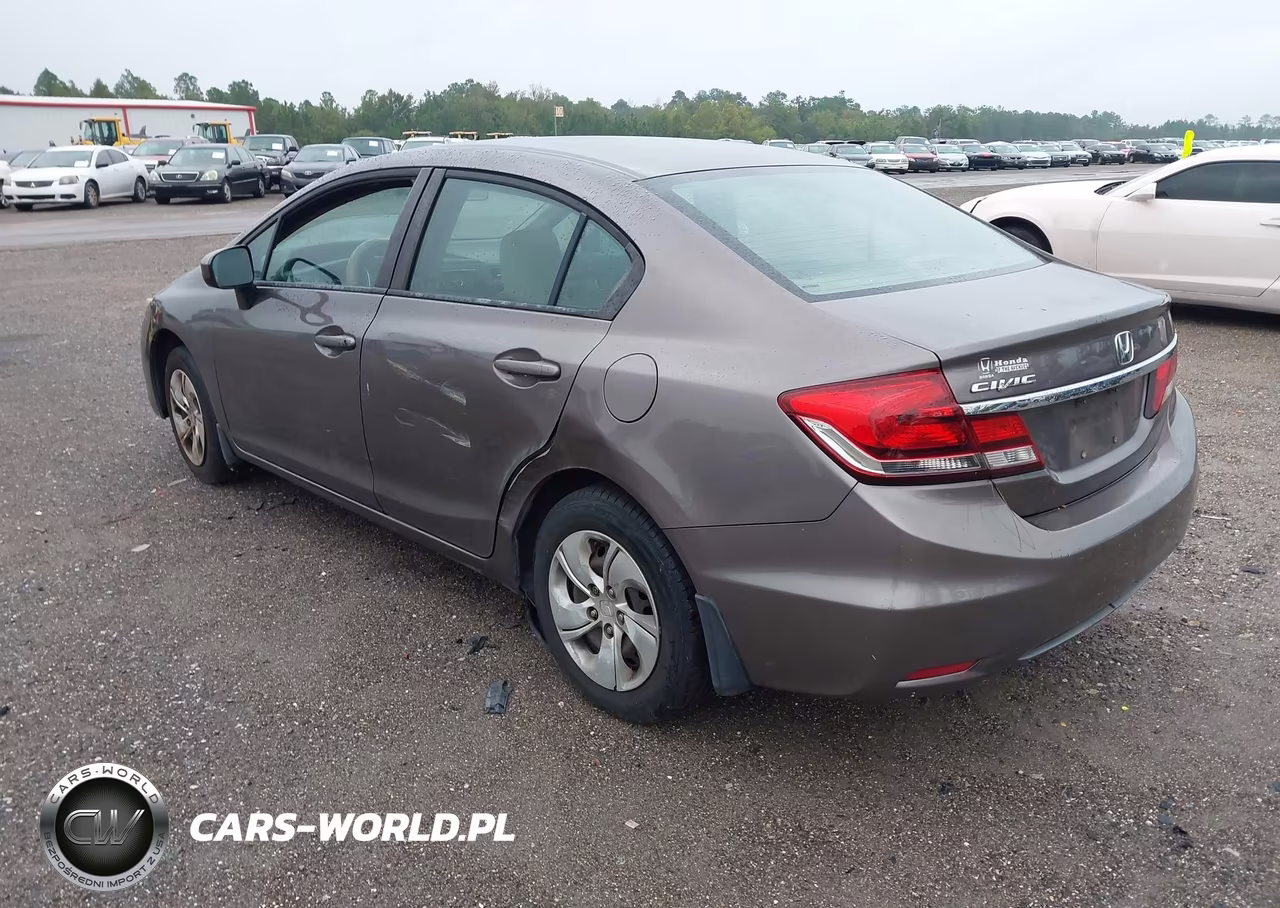 2015 Honda Civic Lx VIN:19XFB2F56FE102194 - 3