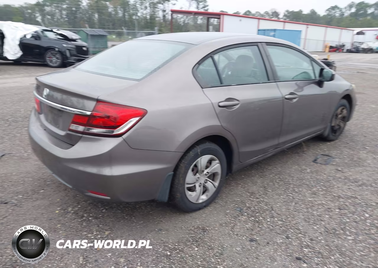 2015 Honda Civic Lx VIN:19XFB2F56FE102194 - 4