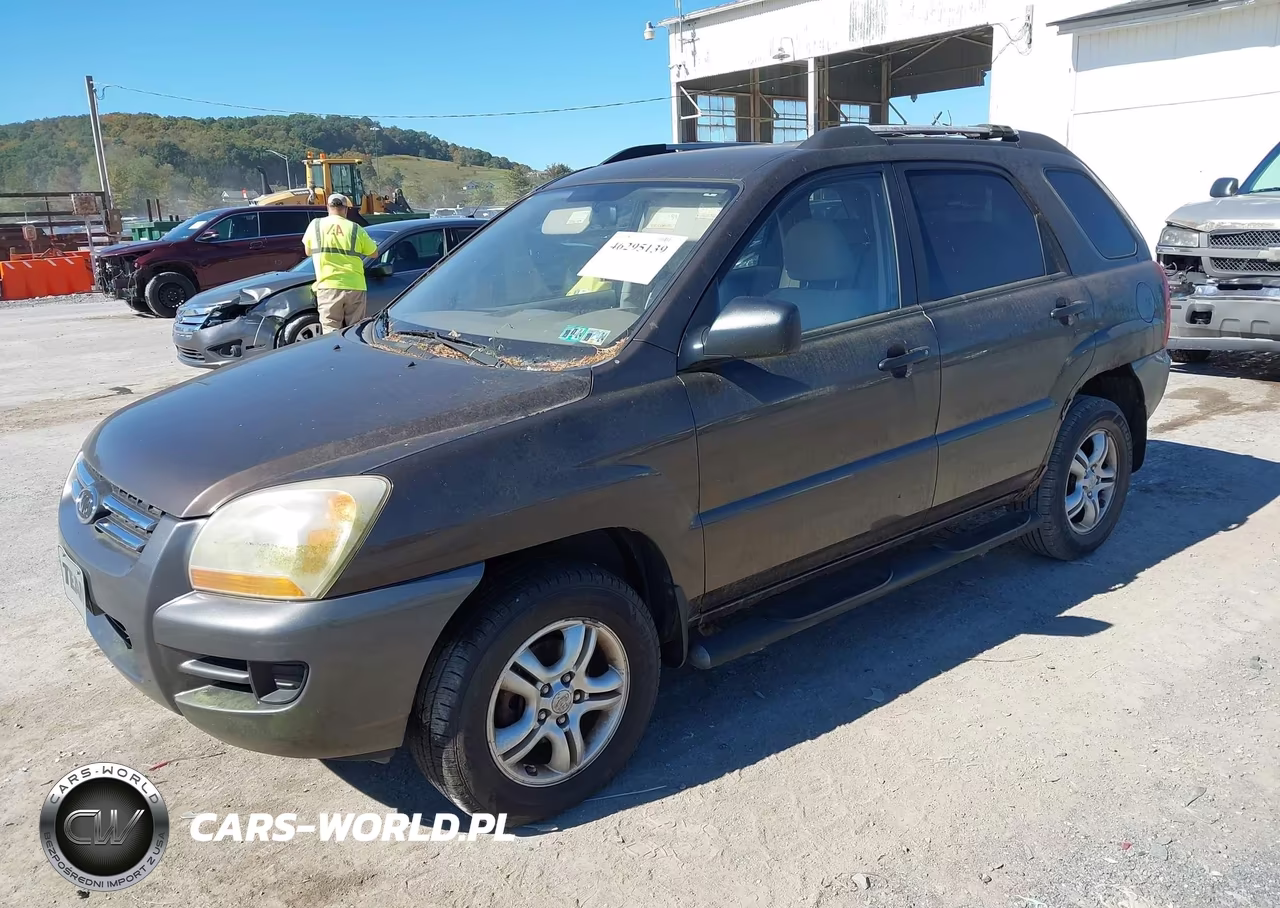 2008 Kia Sportage Lx V6 VIN:KNDJE723787533925 - 2