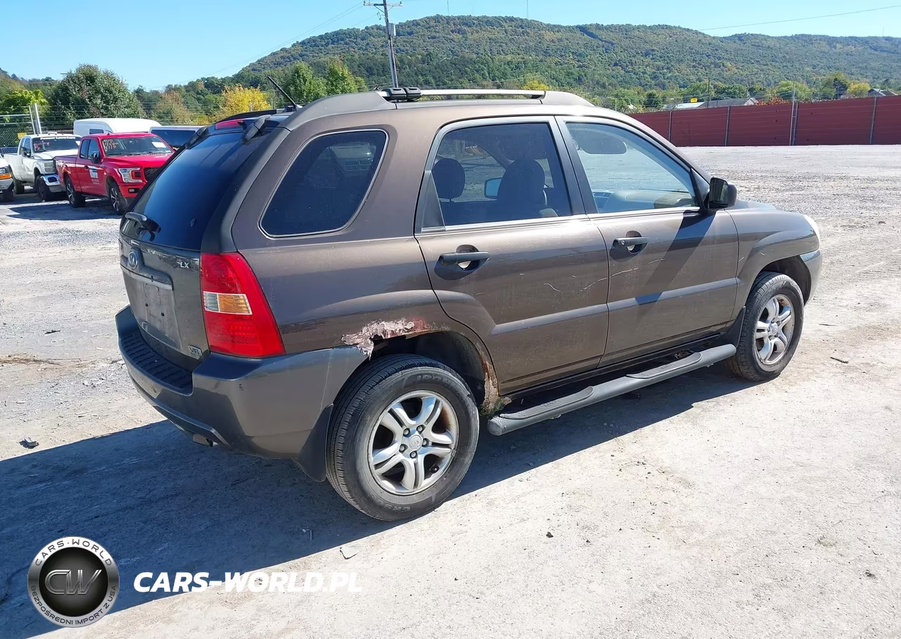 2008 Kia Sportage Lx V6 VIN:KNDJE723787533925 - 4