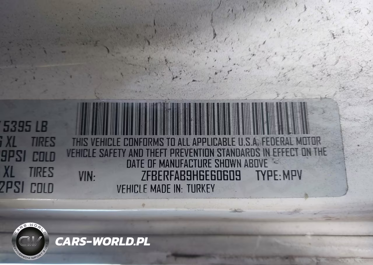 2017 Ram Promaster City Tradesman VIN:ZFBERFAB9H6E60609 - 9