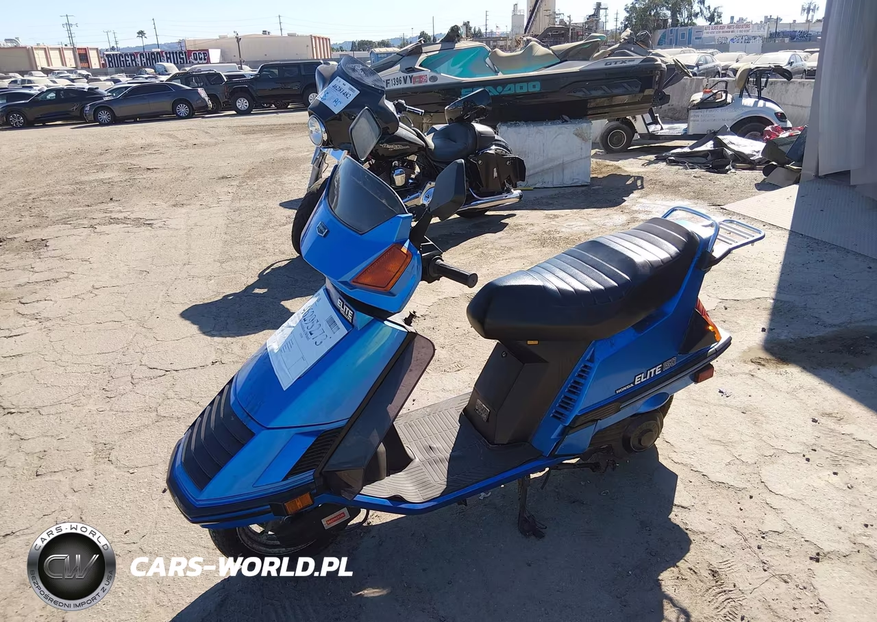 1985 Honda Ch150 VIN:JH2KF0135FK000659 - 2