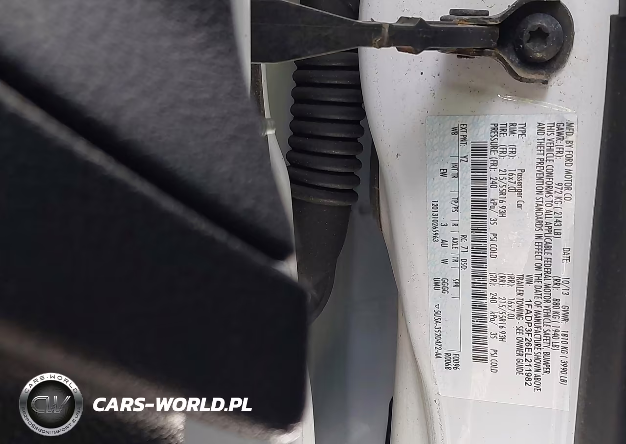 2014 Ford Focus Se VIN:1FADP3F26EL211982 - 9
