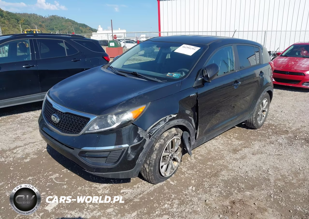 2016 Kia Sportage Lx VIN:KNDPBCAC0G7858301 - 2