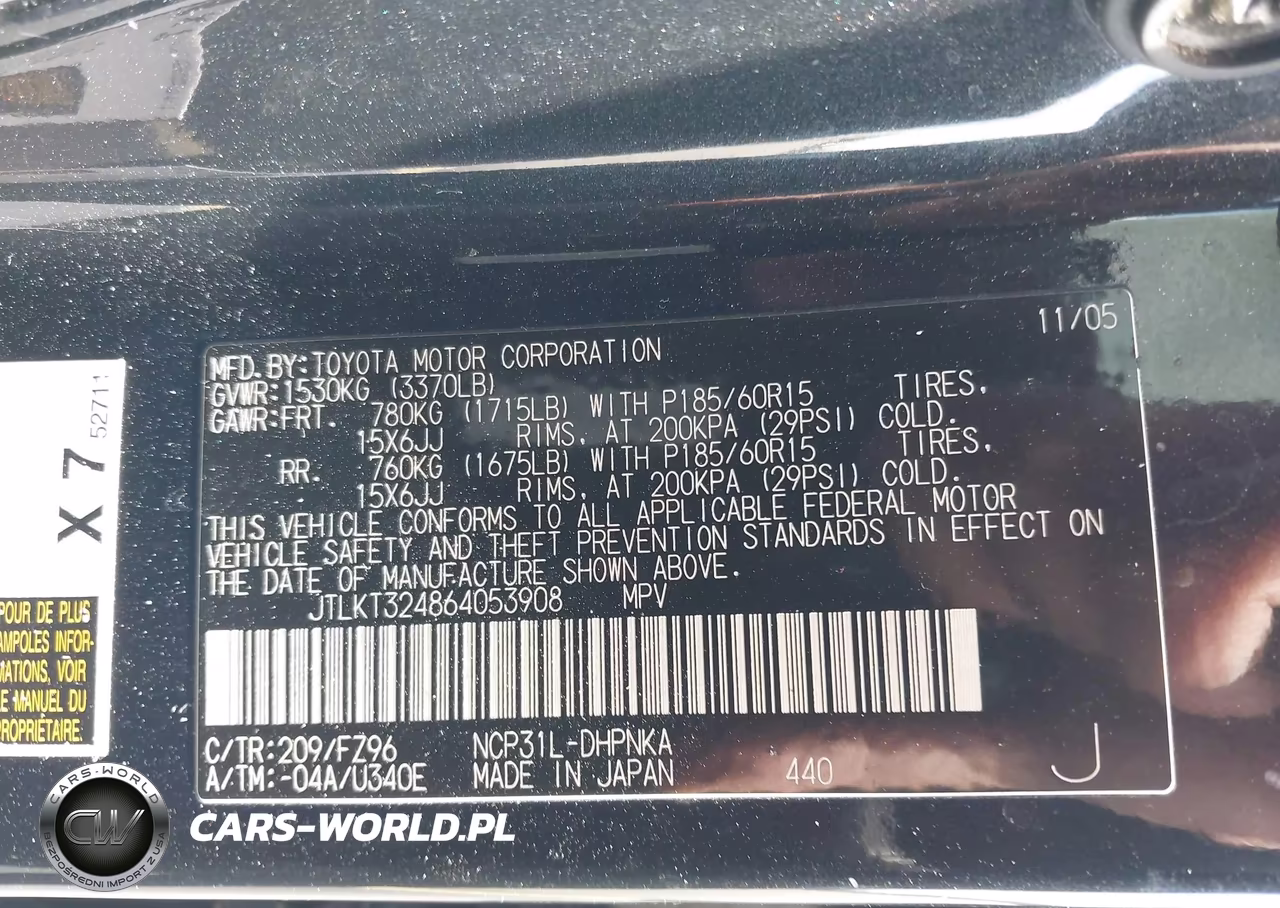2006 Scion Xb VIN:JTLKT324864053908 - 9