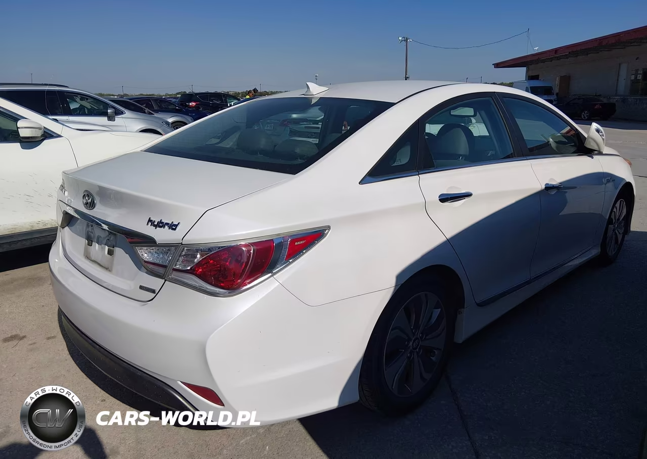 2013 Hyundai Sonata Hybrid Limited VIN:KMHEC4A46DA098887 - 4