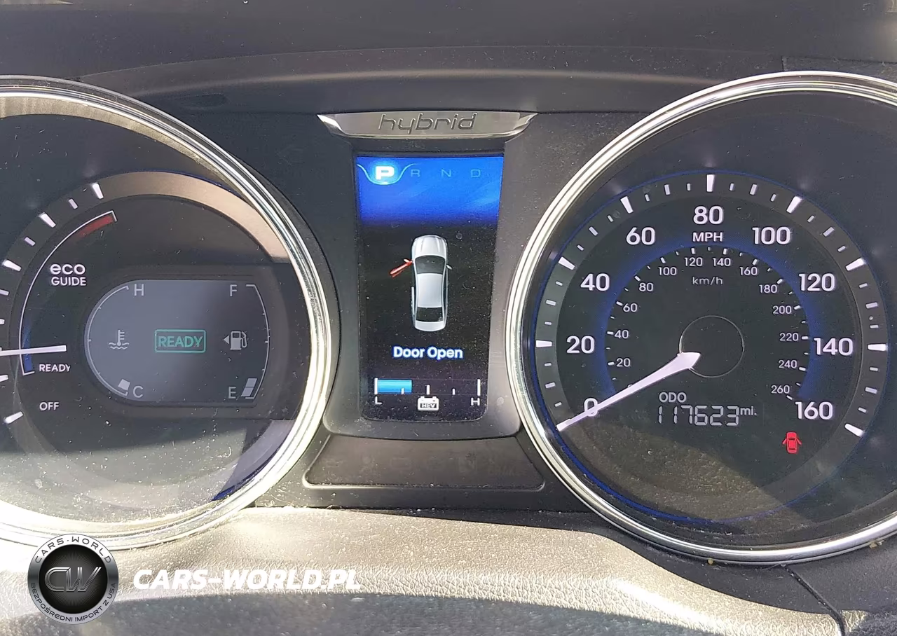 2013 Hyundai Sonata Hybrid Limited VIN:KMHEC4A46DA098887 - 7
