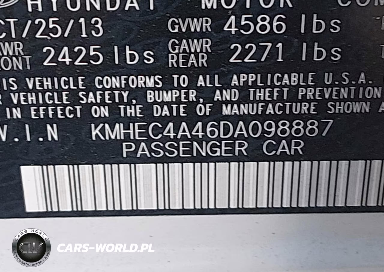 2013 Hyundai Sonata Hybrid Limited VIN:KMHEC4A46DA098887 - 9