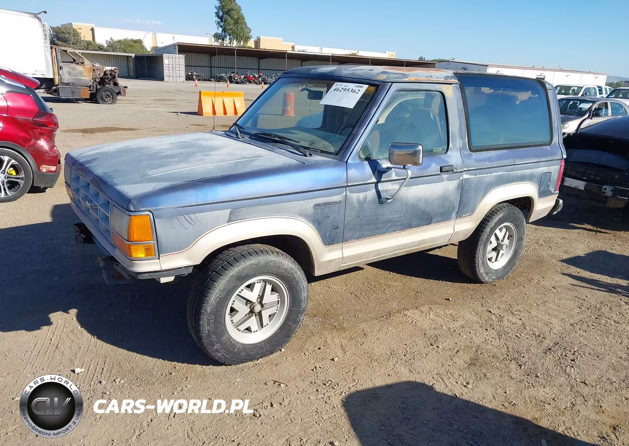 1989 Ford Bronco Ii VIN:1FMCU12T1KUA19789 - 2