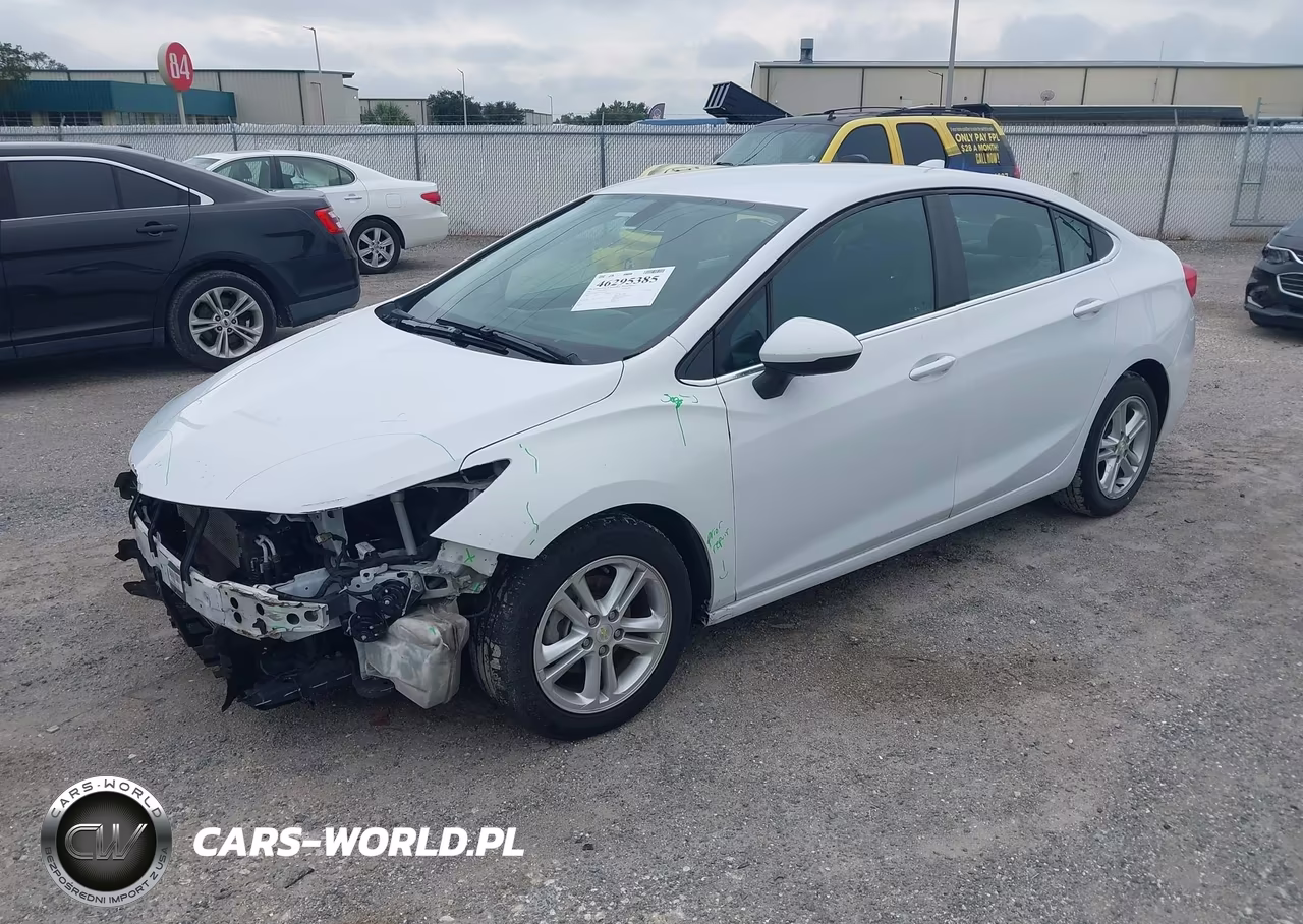 2017 Chevrolet Cruze Lt Auto VIN:1G1BE5SM9H7188584 - 2