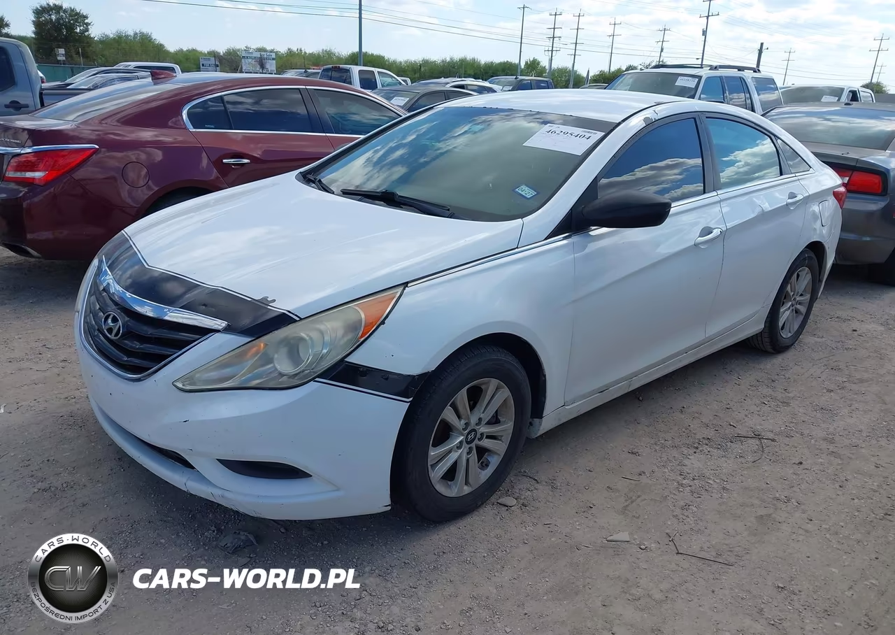 2013 Hyundai Sonata Gls VIN:5NPEB4AC3DH704735 - 2