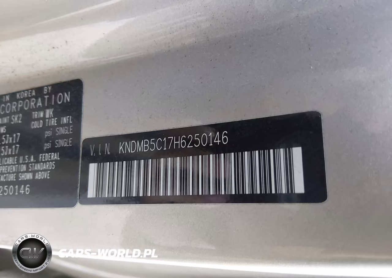2017 Kia Sedona Lx VIN:KNDMB5C17H6250146 - 9