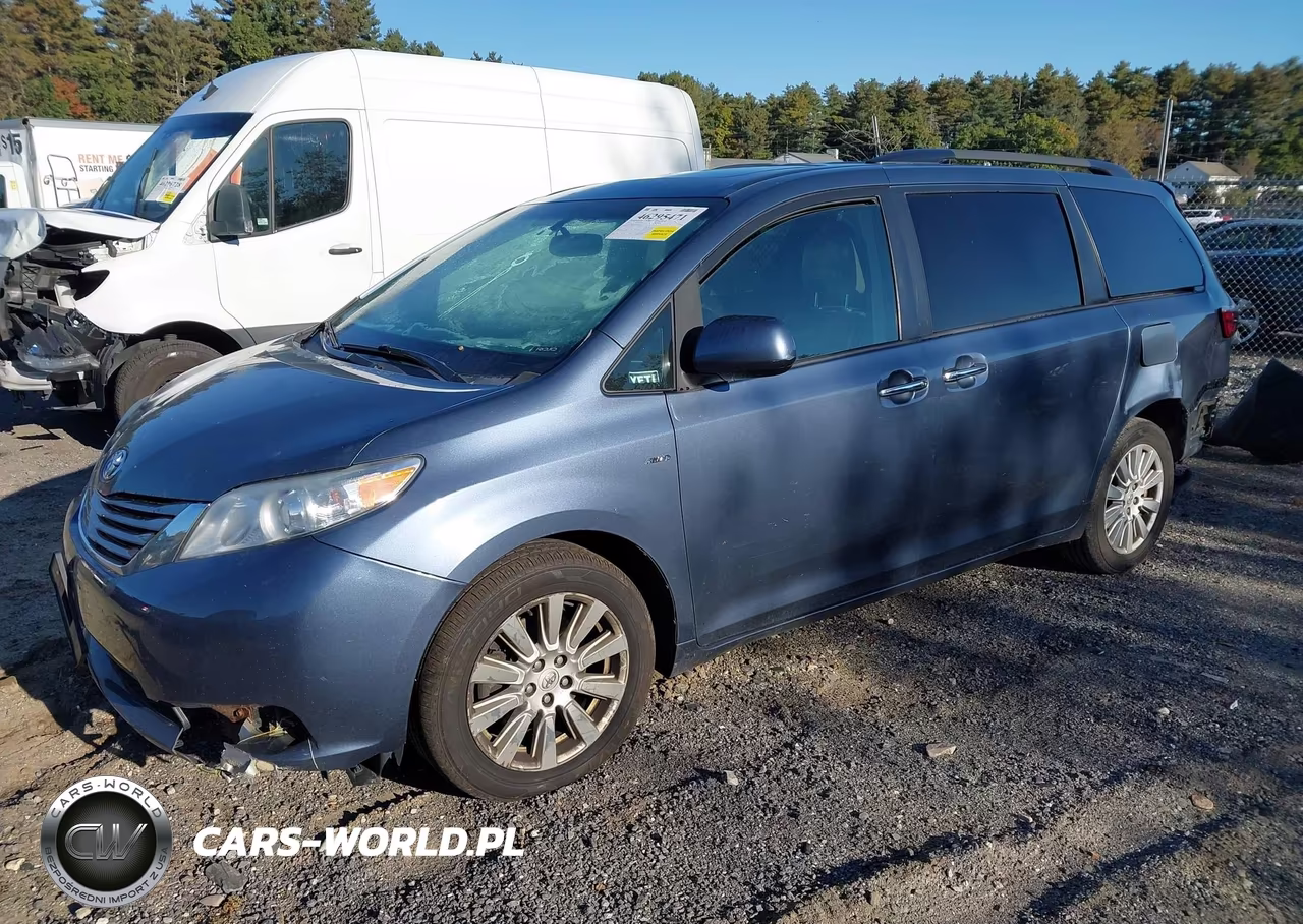 2017 Toyota Sienna Xle 7 Passenger VIN:5TDDZ3DC3HS156622 - 2