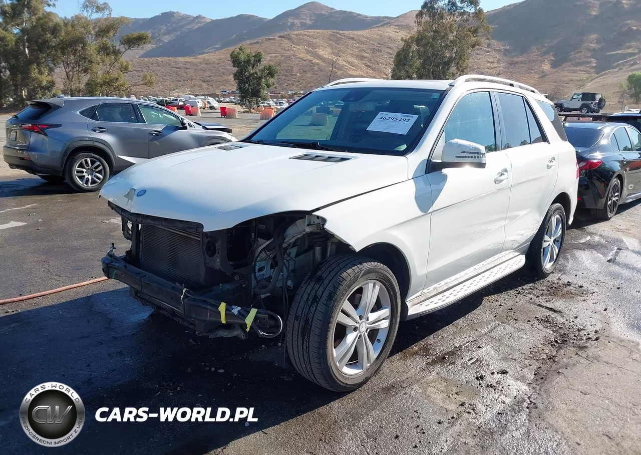 2013 Mercedes-Benz Ml 350 VIN:4JGDA5JB8DA222454 - 2