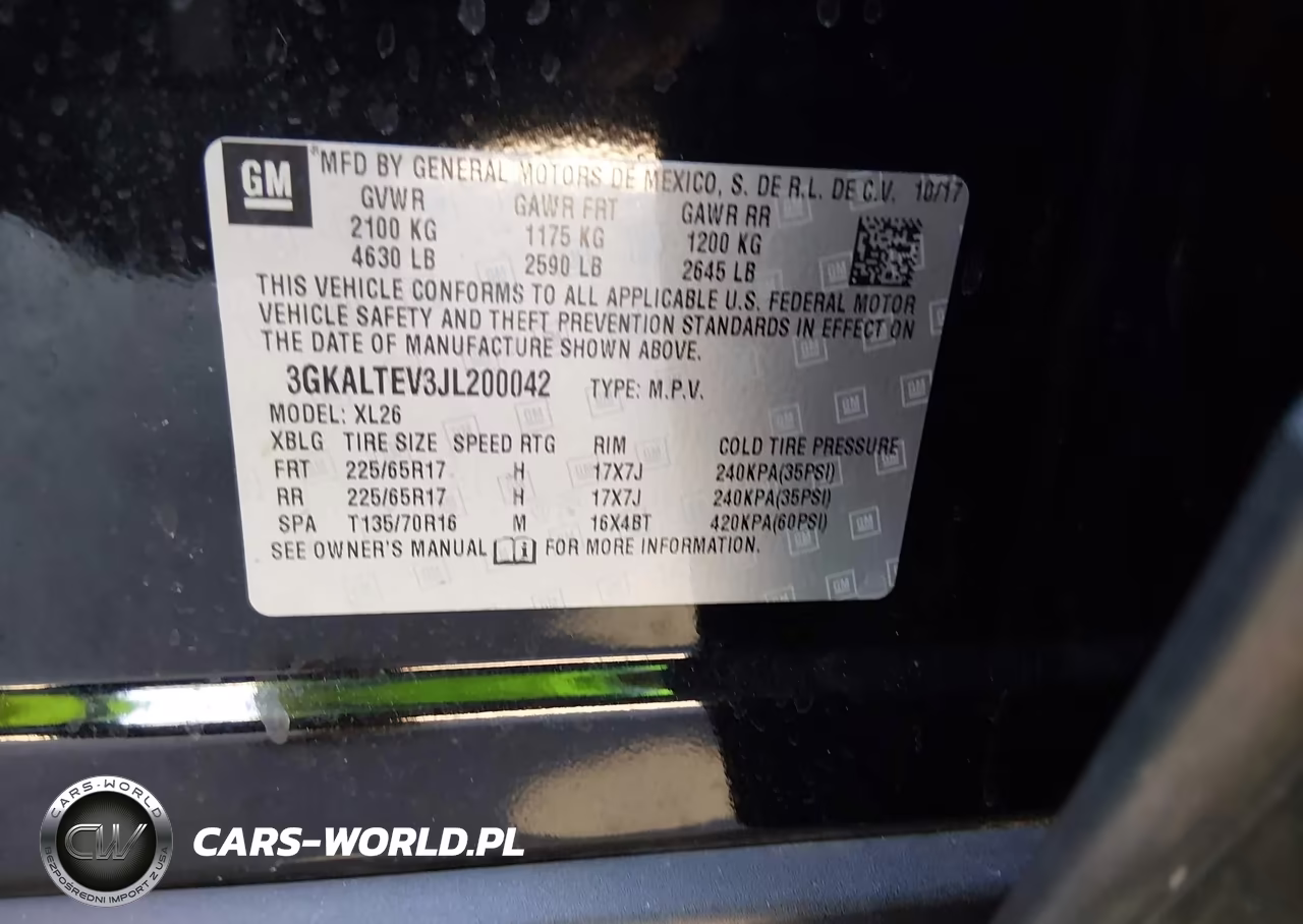 2018 GMC Terrain Sle VIN:3GKALTEV3JL200042 - 9