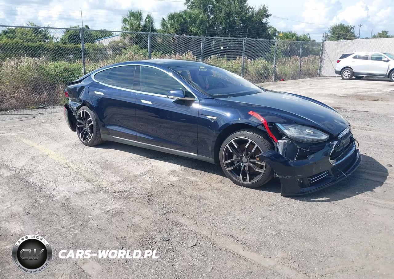 2014 Tesla Model S P85 VIN:5YJSA1H16EFP35311 - 1