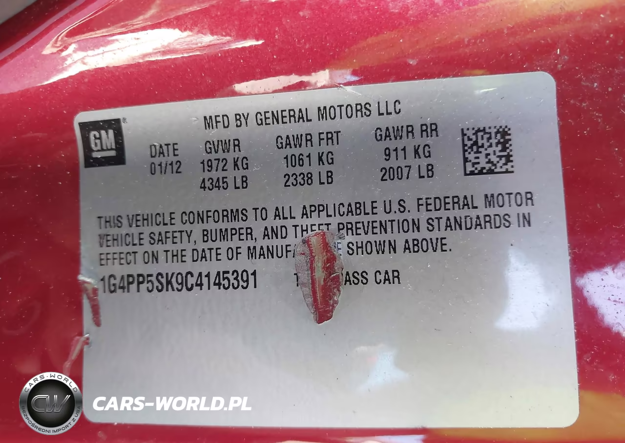 2012 Buick Verano VIN:1G4PP5SK9C4145391 - 9