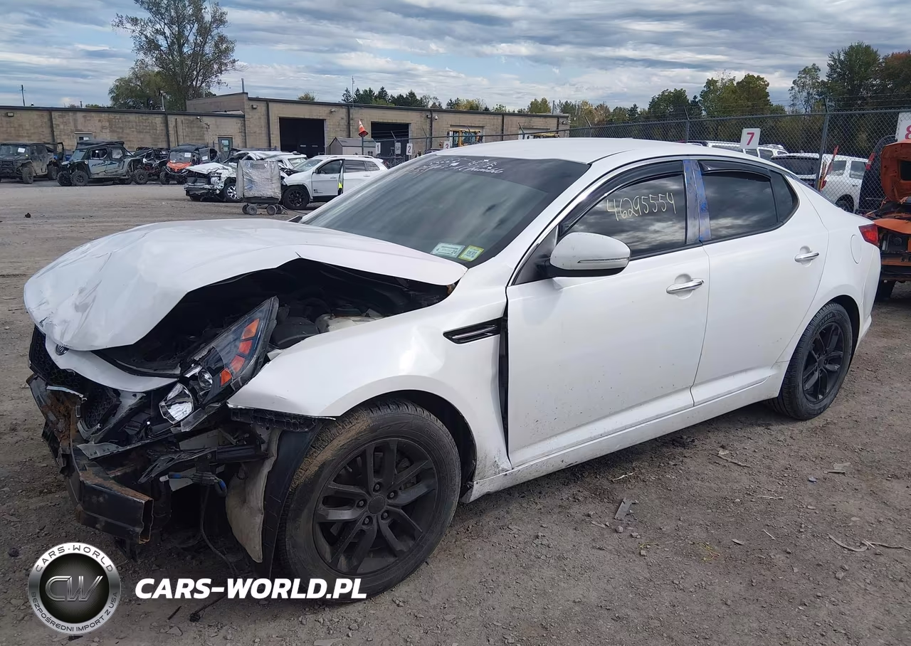 2013 Kia Optima Lx VIN:KNAGM4A77D5397704 - 2