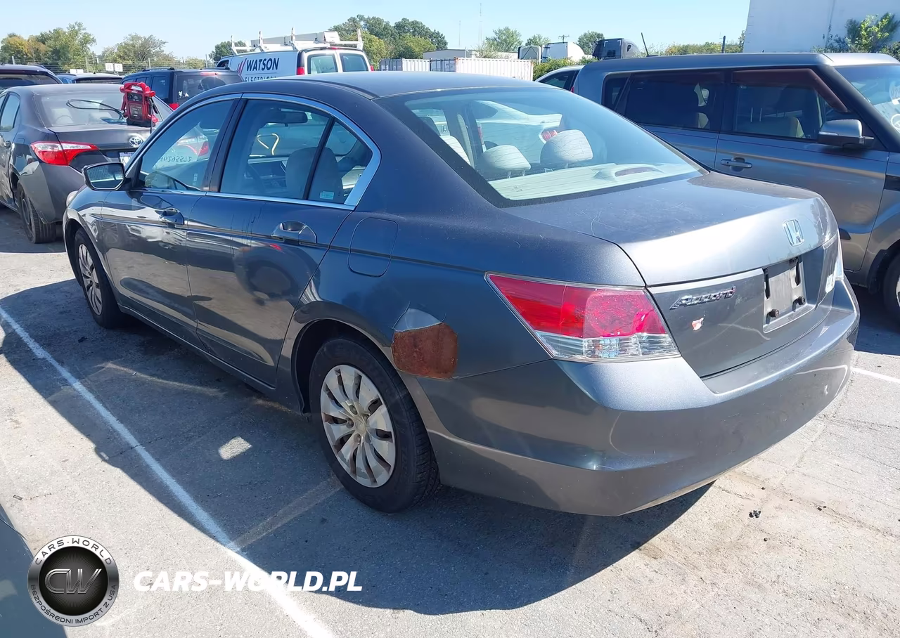 2010 Honda Accord 2.4 Lx VIN:1HGCP2F38AA118686 - 3