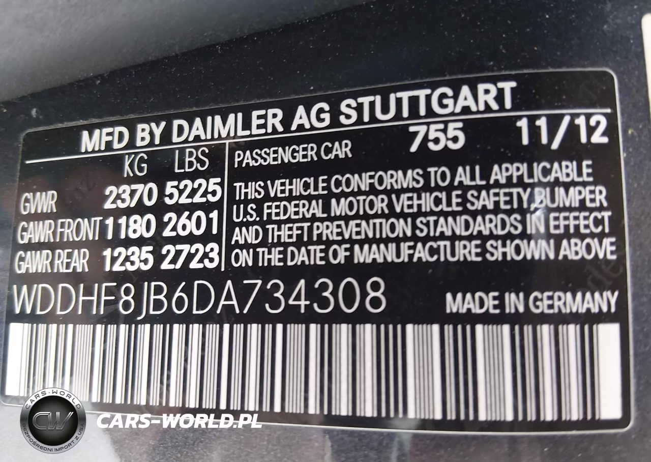 2013 Mercedes-Benz E 350 4Matic VIN:WDDHF8JB6DA734308 - 9