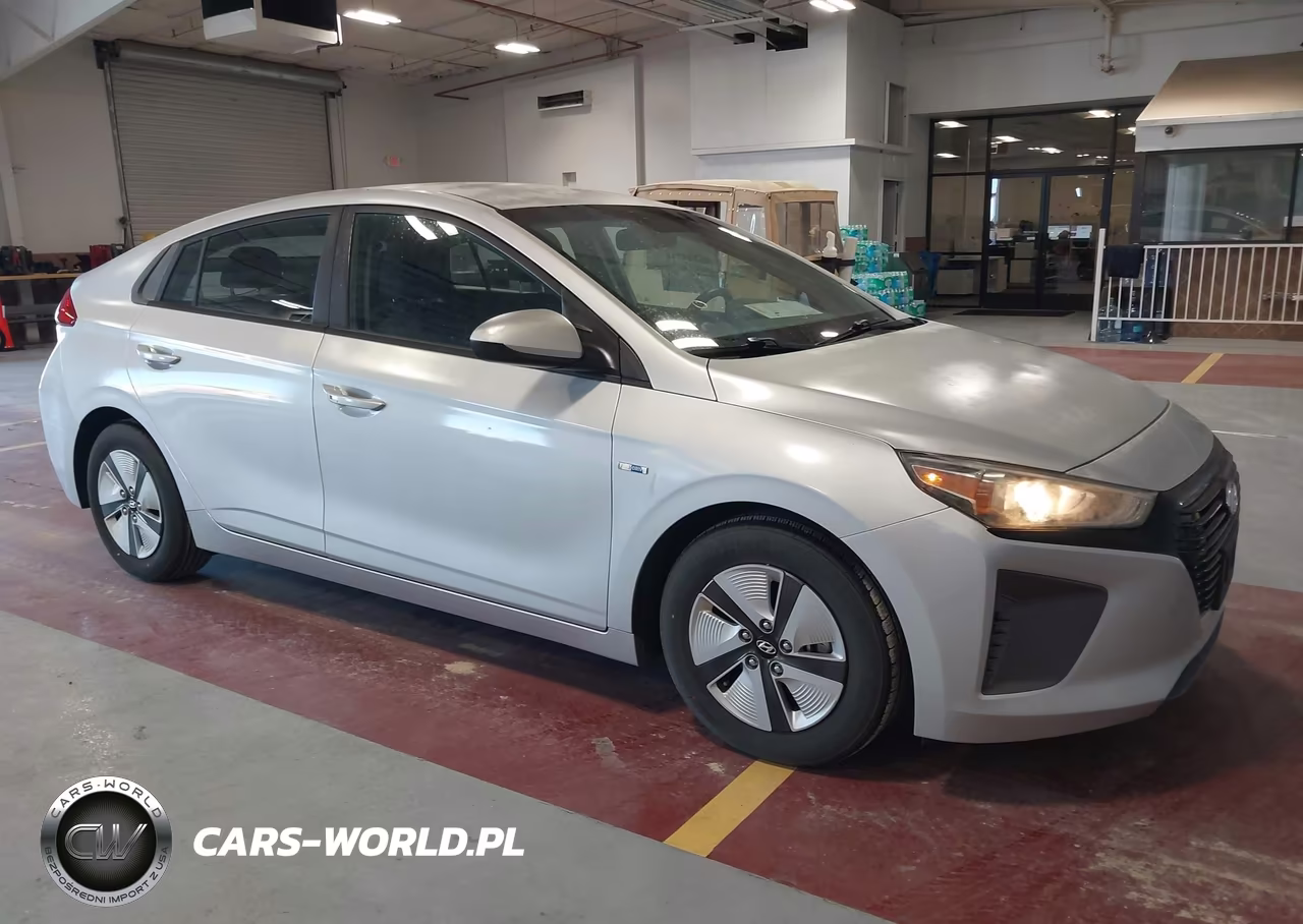 2018 Hyundai Ioniq Hybrid Blue VIN:KMHC65LC0JU076595 - 13