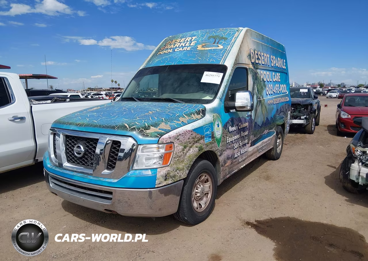 2012 Nissan Nv 3500 Nv3500 Hd Sv V8 VIN:1N6AF0LY0CN105985 - 2