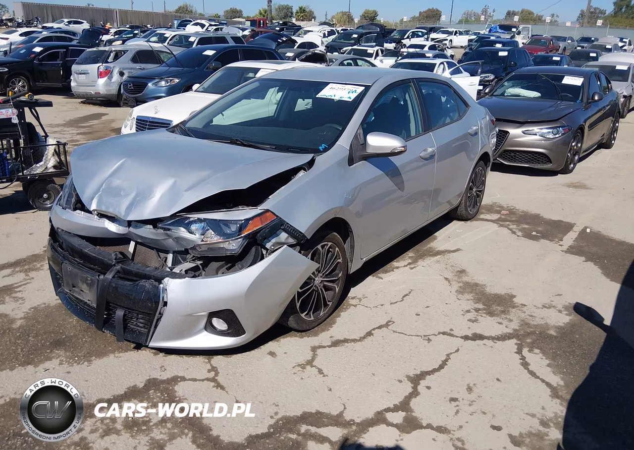 2016 Toyota Corolla S Plus VIN:5YFBURHE5GP557603 - 2