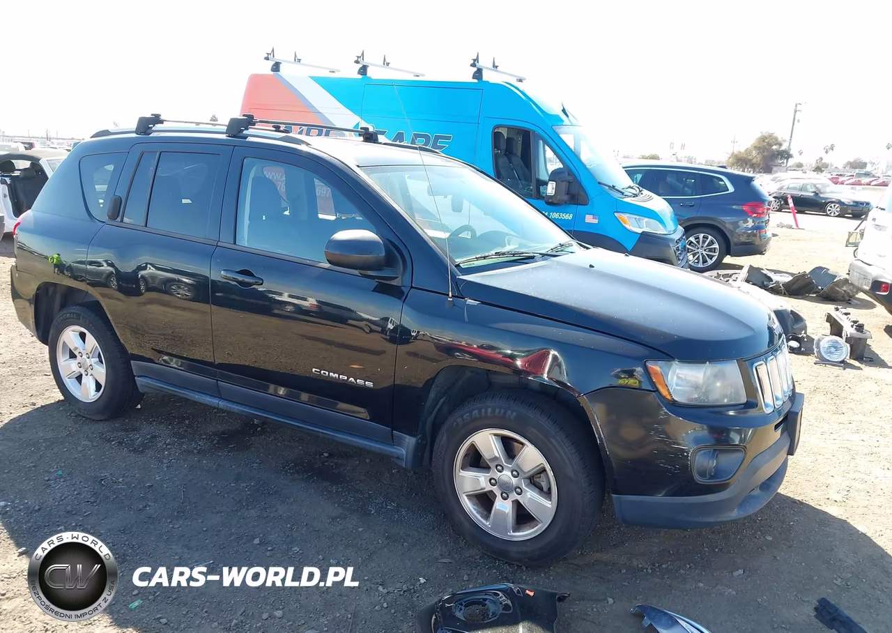 2014 Jeep Compass Sport VIN:1C4NJCBA8ED843180 - 1